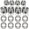 6.7L Powerstroke Piston Set with Rings