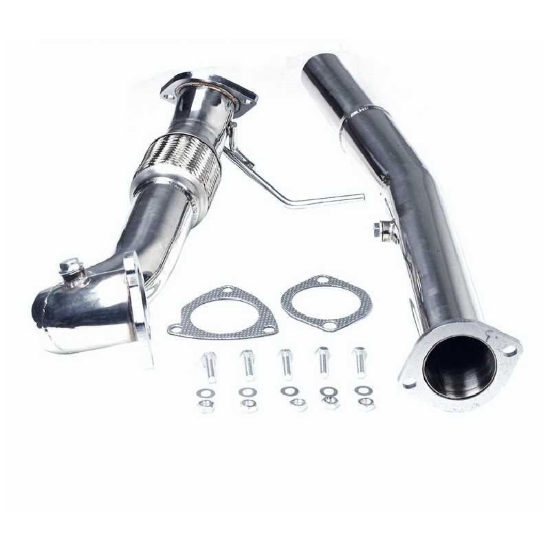 3-Inch T-304 Stainless Steel Performance Downpipe