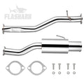 3-Inch Catback Exhaust System with 4.5-Inch Single Tip