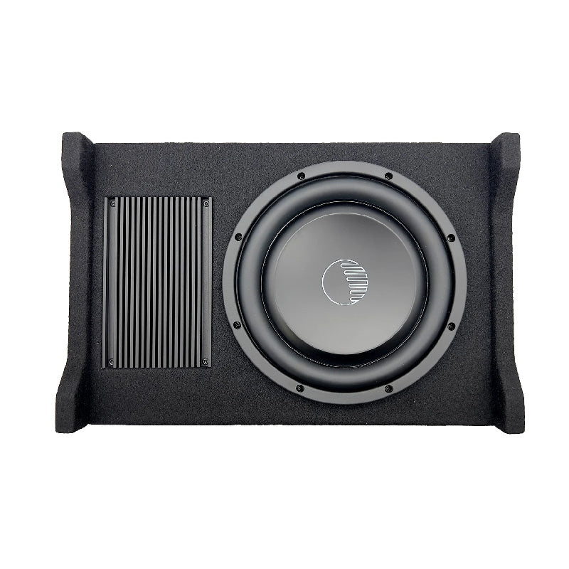Audio -F1 Dual 12-Inch Amplified Subwoofer Enclosure