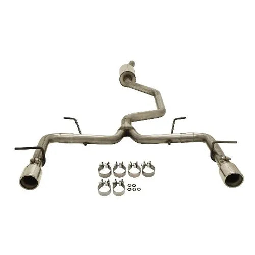 16-Gauge 409 Stainless Steel Cat-Back Exhaust System