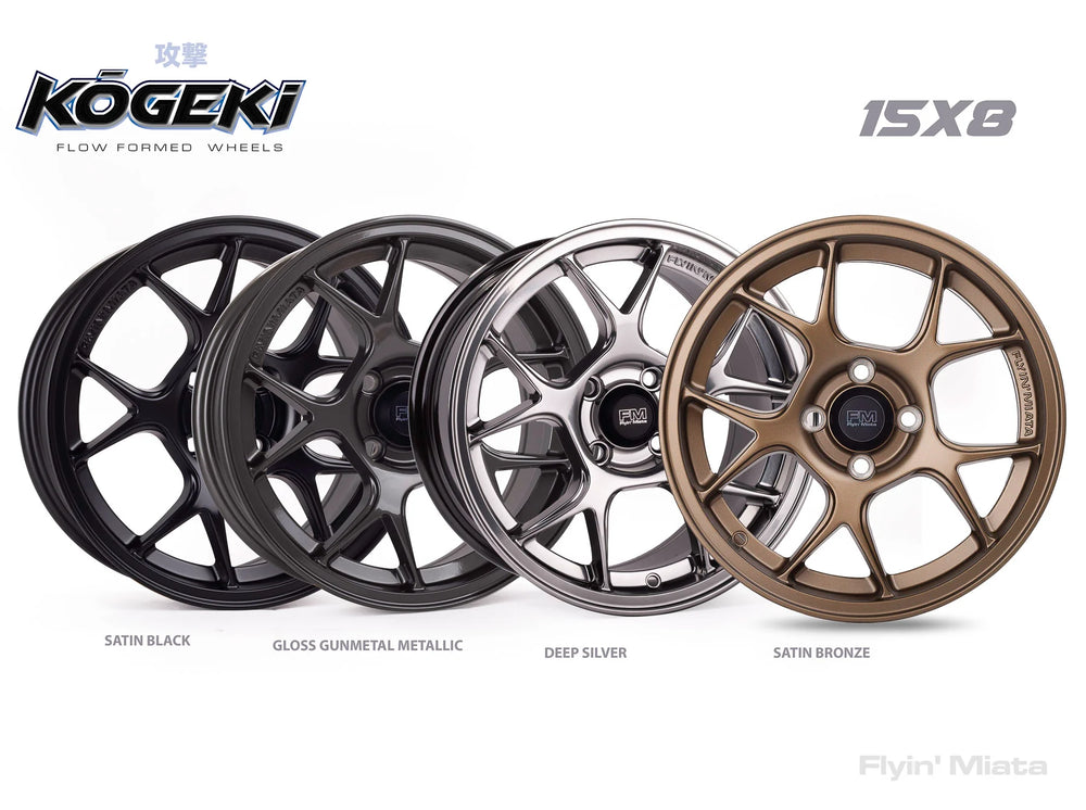 Kōgeki 15x8 +36 67.1mm Hub Bore Wheel