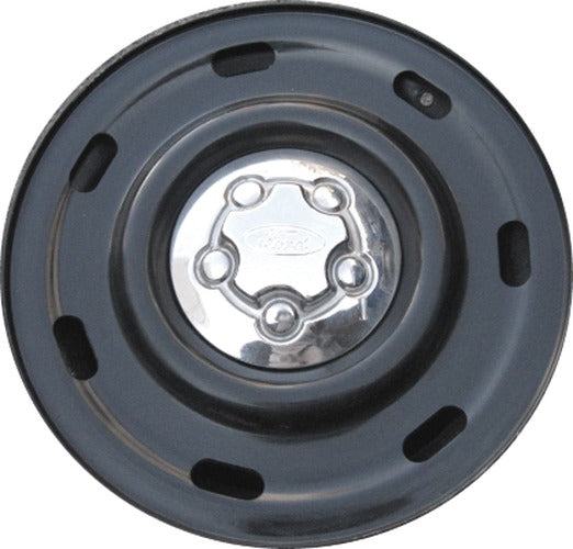 16x7 Black Steel Rim