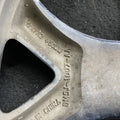 17x7 Alloy Wheel, 5-Spoke Y Design, Dark Stainless