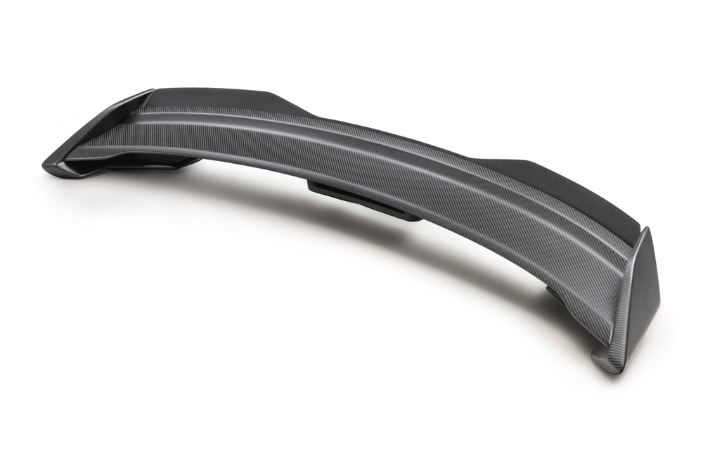 Matte Carbon Fiber Rear Spoiler