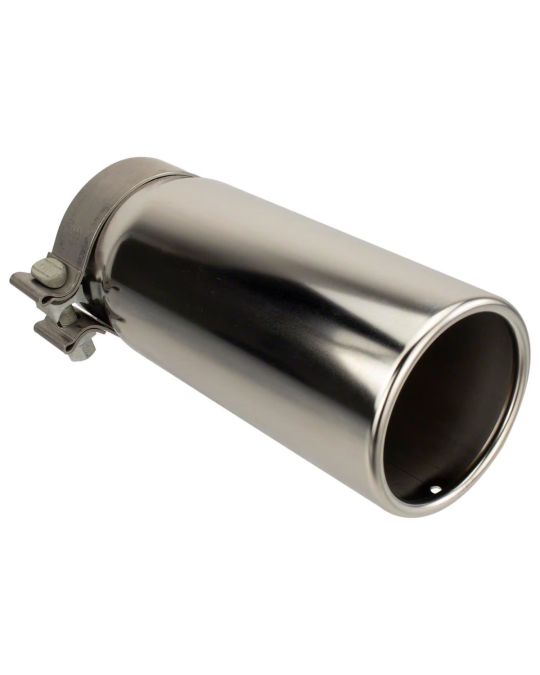 Stainless Steel Exhaust Tip with Chrome Finish
