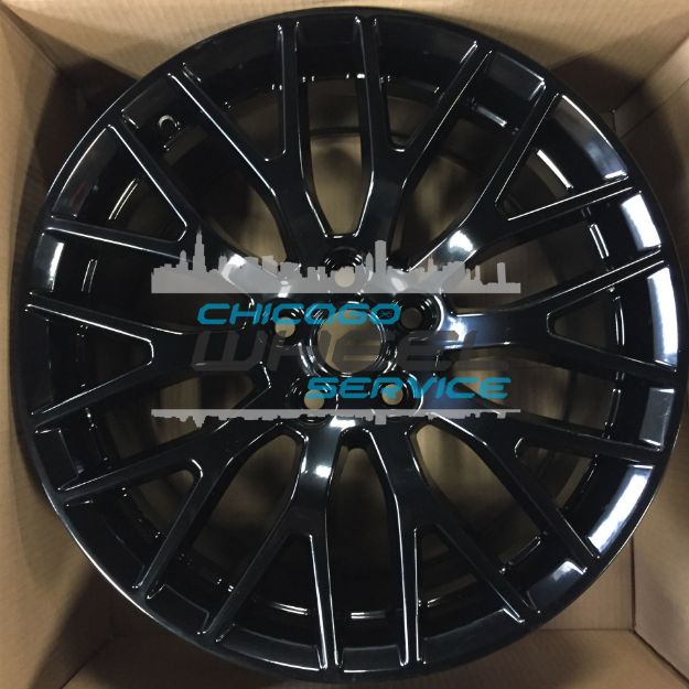 19x9.5 Black Aluminum Wheel