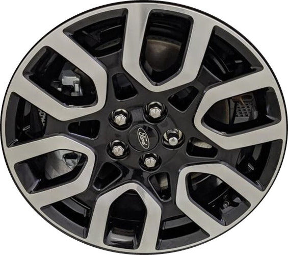 18x7 Black Machined Aluminum Wheel