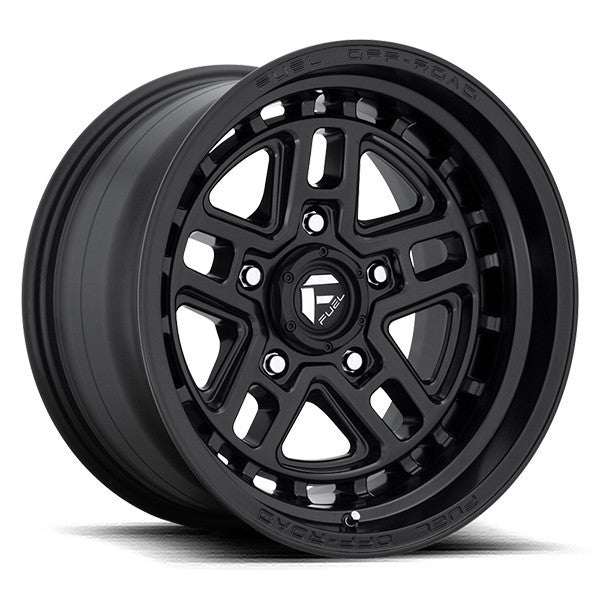 Fuel Nitro 17x9 +1mm 6x139.7 106.3mm Hub Bore Matte Black