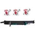 Heavy-Duty Rear 2-Piece Driveshaft Assembly