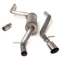 Street Performance Cat-Back Exhaust System 2.5-Inch Stainless Steel