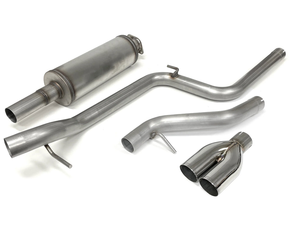 Race Cat-Back Exhaust System 2.5" T304 Stainless