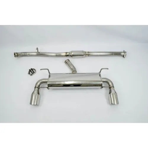 Single Exit Axle-Back Muffler w/ Double-Wall Tip