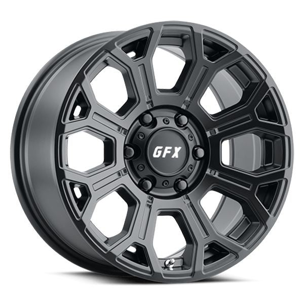 TR19 20x9 12mm Offset 125.2mm Hub Bore Truck Wheel