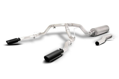 Dual Split Cat-Back Exhaust System