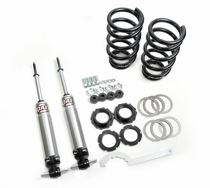 Front Coilover Kit w/ QA1 Double Adjustable Shocks