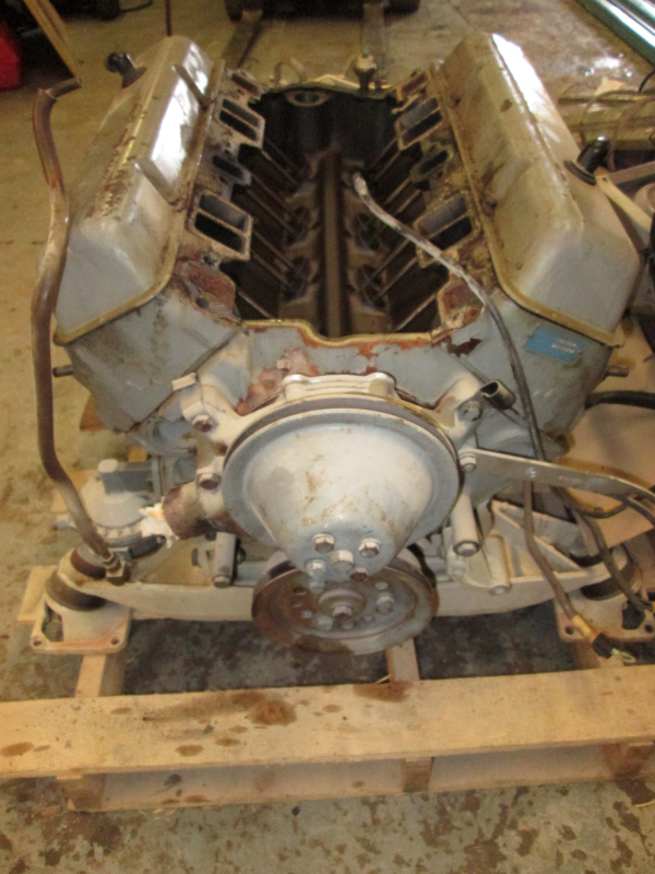 Small Block V8 307ci Engine Block