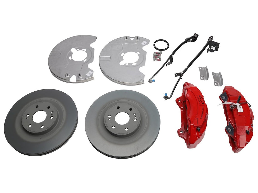 Front Six-Piston Brembo Brake Upgrade System with Duralife Rotors