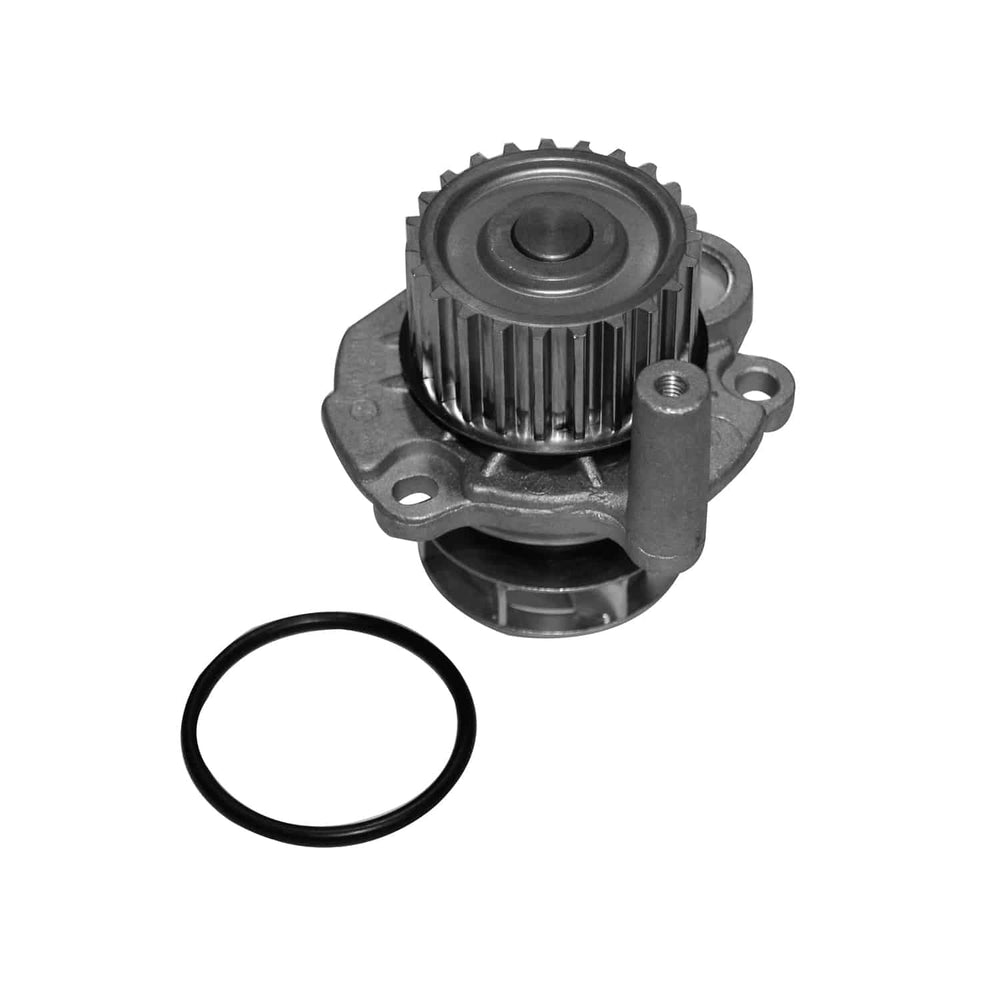 Engine Water Pump with Metal Impeller and Pulley