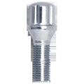 SMALL DIAMETER LUG BOLTS CHROME 12MM X 1.25 THREAD LENGTH: 0.93/24MM