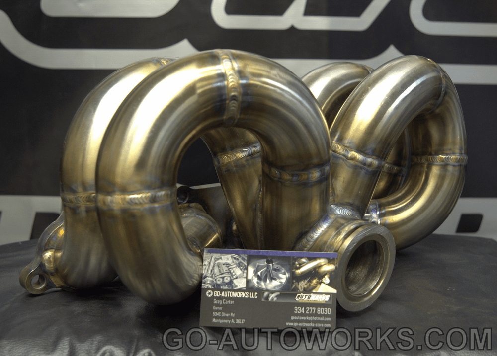 Turbo Manifold [T3 Inlet, MVS V-Band/44mm V-Band/2-Bolt WG Flange]