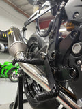 Billet Aluminum Rearsets w/ Carbon Heel Guard