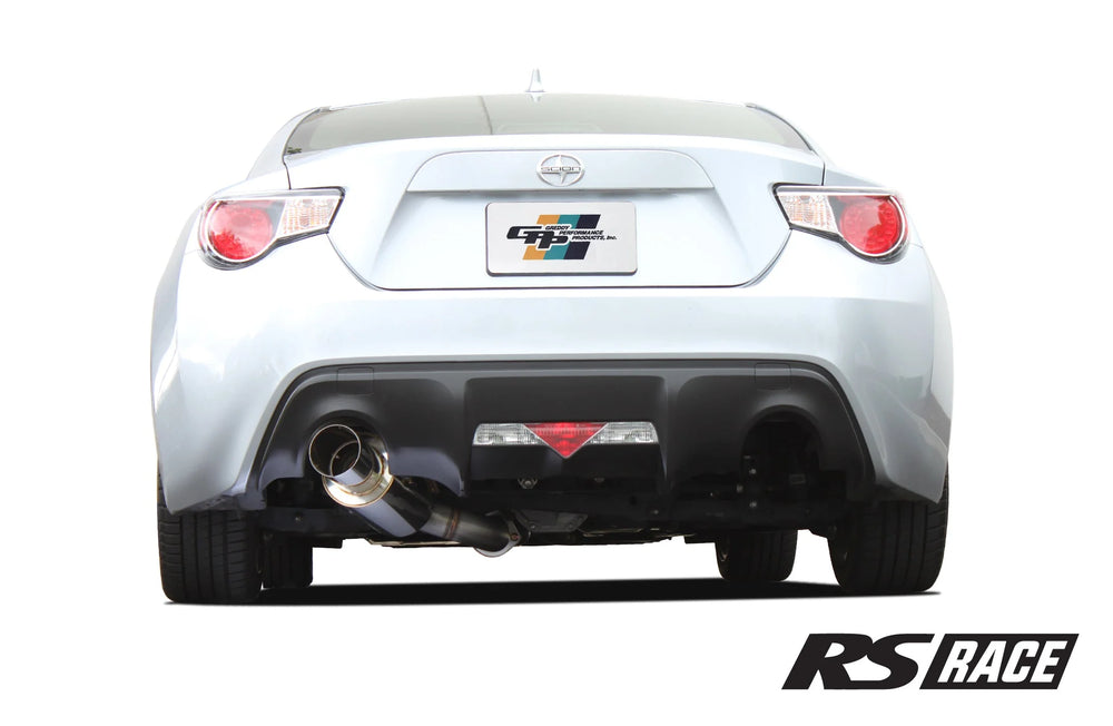 RS-Race Cat Back Exhaust System Single Exit 115mm Tip 304