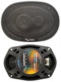 6x9" Rhythm Series 3-Way Car Speakers