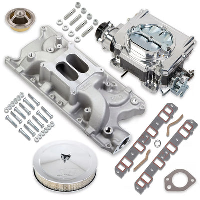 Street Demon 750 CFM Carburetor and SBF Intake Manifold Combo Kit