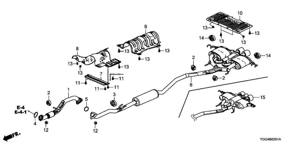 Exhaust Pipe A
