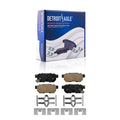 Front and Rear Disc Rotor and Ceramic Pad Kit