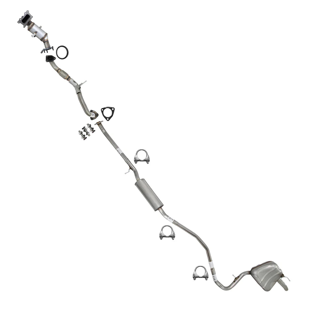 409 Stainless Steel Front Pipe Muffler Kit