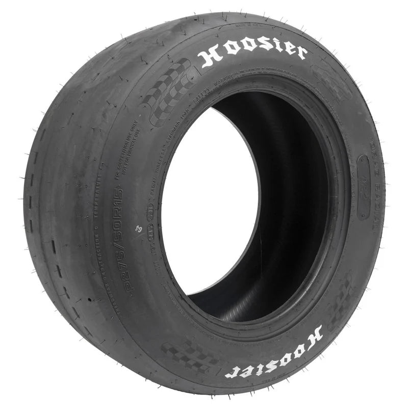 D.O.T. Drag Radial P275/50R-15 White Letter Tire