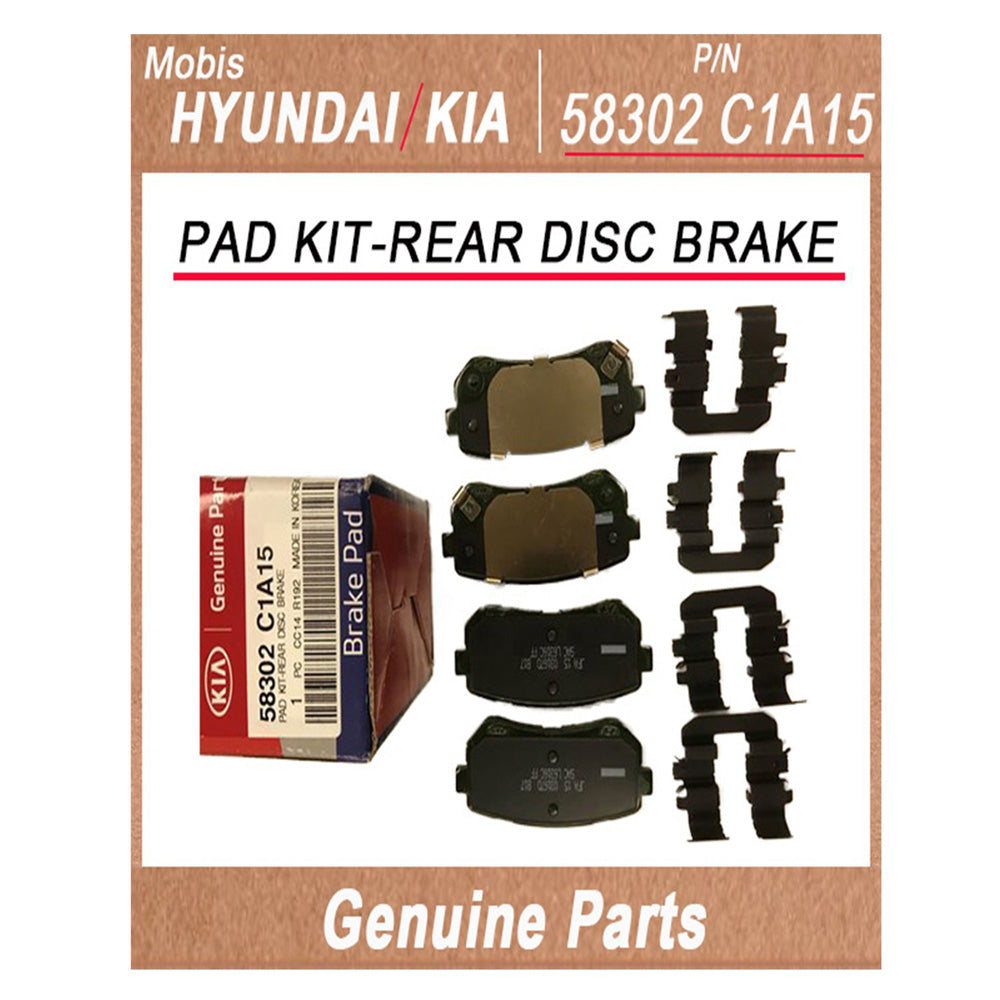 Rear Disc Brake Pad Set