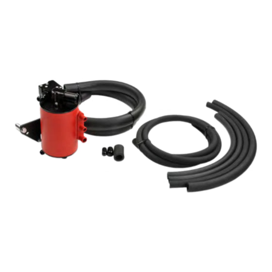 V2 Competition Series Air Oil Separator Install Kit