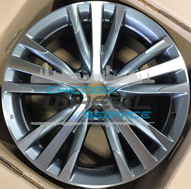 19x8.5 Gray Machined Alloy Wheel