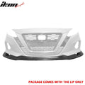 Unpainted Polyurethane Front Lip Spoiler