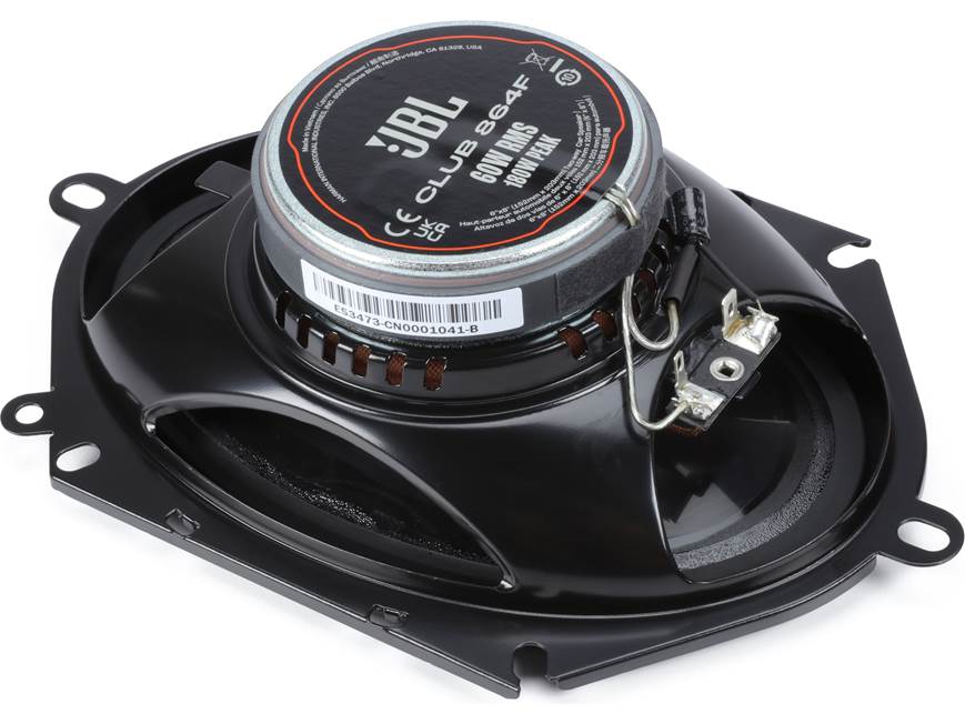 Club 864F 6x8 Inch Coaxial 2-Way Speaker