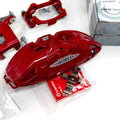 335mm Front Big Brake Kit with Red Calipers and Slotted