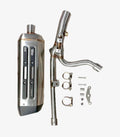 MXT Steel Slip-On Muffler System, Hexoval