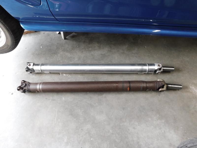 HD Aluminum Driveshaft 45.500" Length, 3.5" Diameter