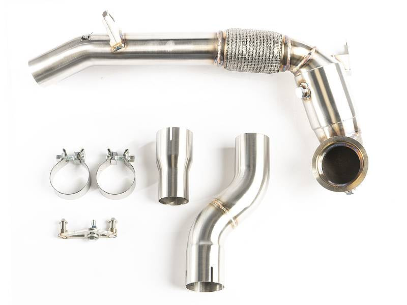3.5-Inch Stainless Steel High-Flow Catalytic Converter