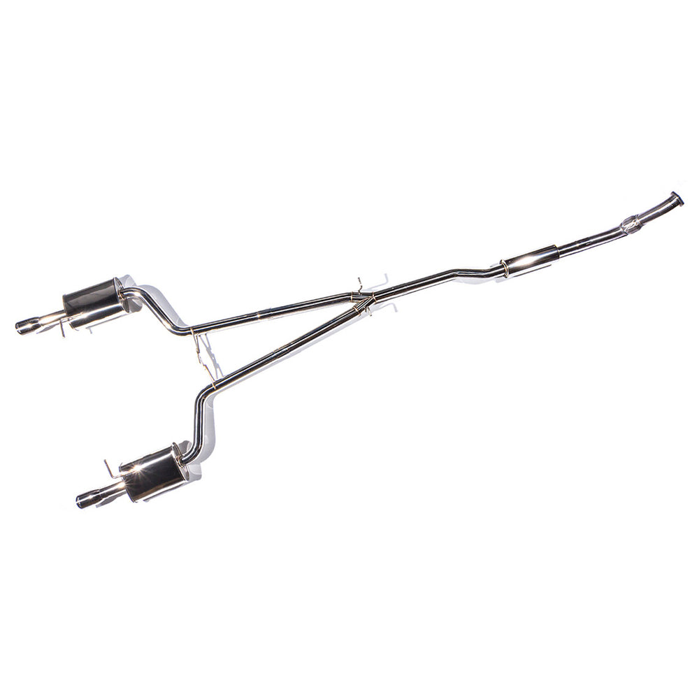 2.5" Cat-Back Exhaust System with Dual 3" Tips