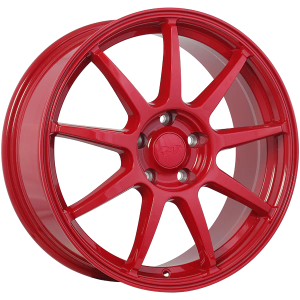 REV 16x7.0 Red 40mm Offset 5x114.3 Wheel