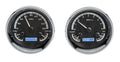 Universal Dual 5.4" Analog Instrument Gauge Set
