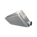 3" Inlet/Outlet Bar and Plate Intercooler, 27"x13.5"x4" Core