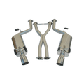 2.5" 304 Stainless Steel Dual Catback Exhaust