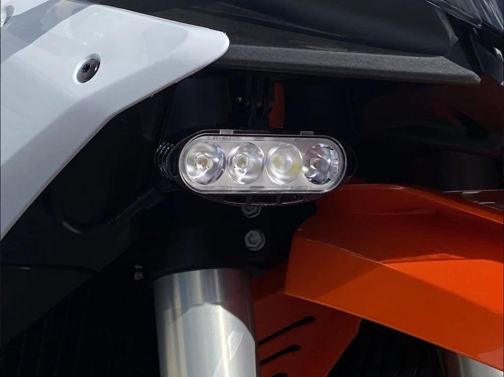 Round LED Auxiliary Lights