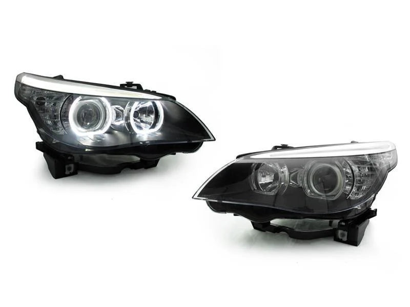 Projector V3 Headlights with LED Angel Eyes