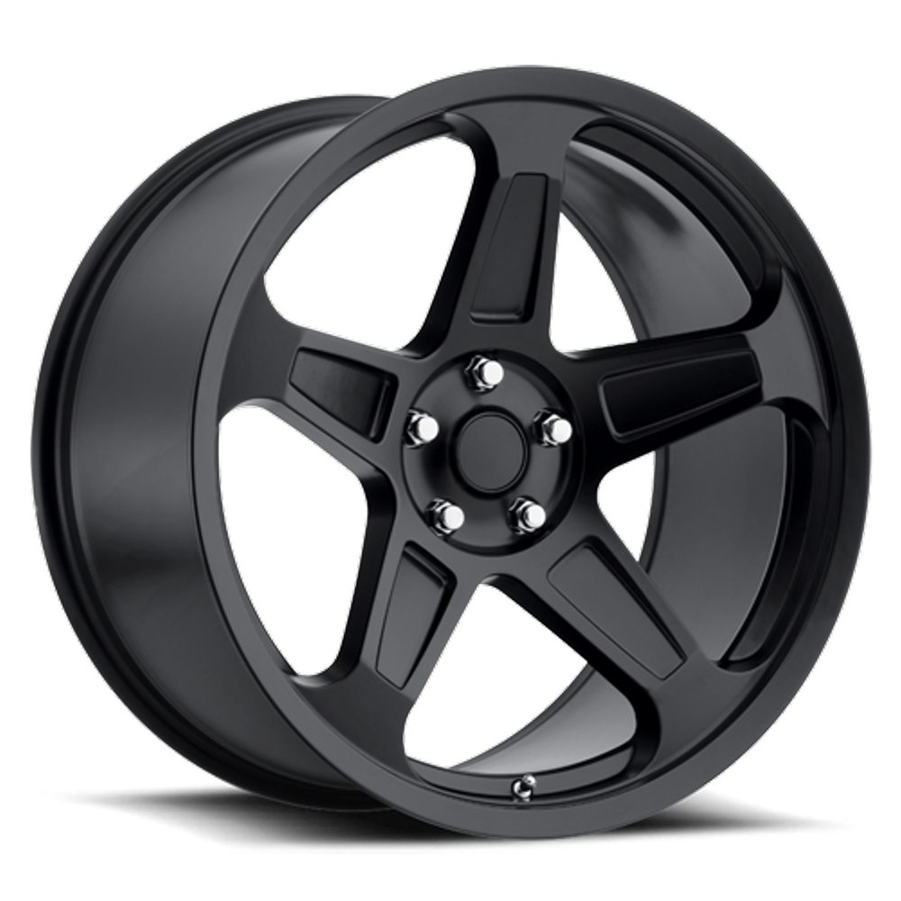 22x9" Matte Black Wheel 5x115mm Bolt Pattern